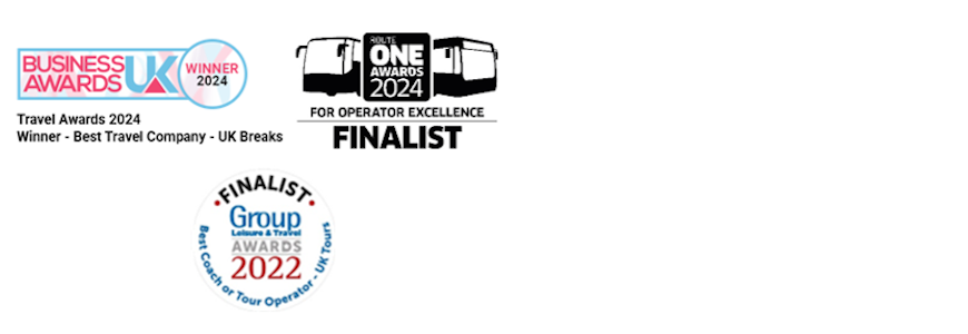 Travel with an award-winning company
