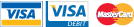 Visa, Visa Debit and Mastercard